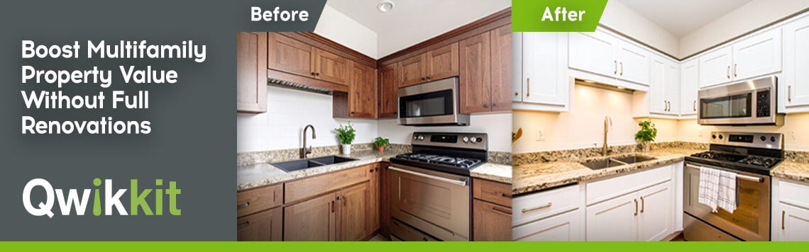 Boost Multifamily Property Value with Cost-Effective Cabinet Refacing