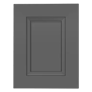 Shaker Slide door in Graphite