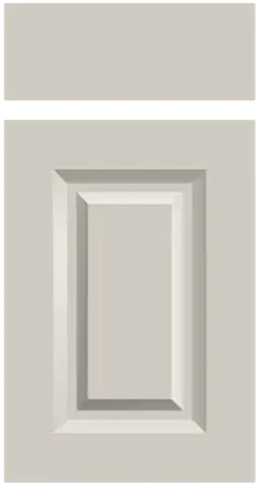 Square Raised door and drawer front in Haze