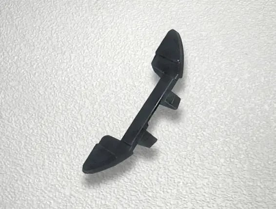 Black Qwikkit hinge restrictor clip I-1245 for framed cabinets with Self Close hinges