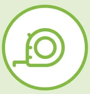 Tape measure icon