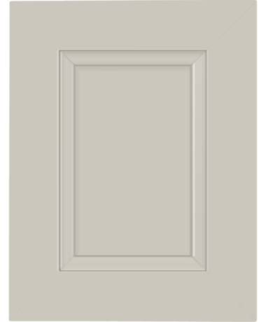 DuraBuild Shaker Slide door in Cloudstone