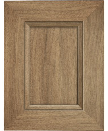 DuraBuild Shaker Slide door in Latte Walnut