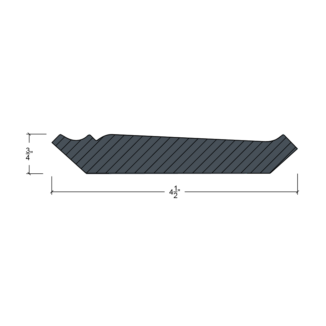 4.5" Crown Molding