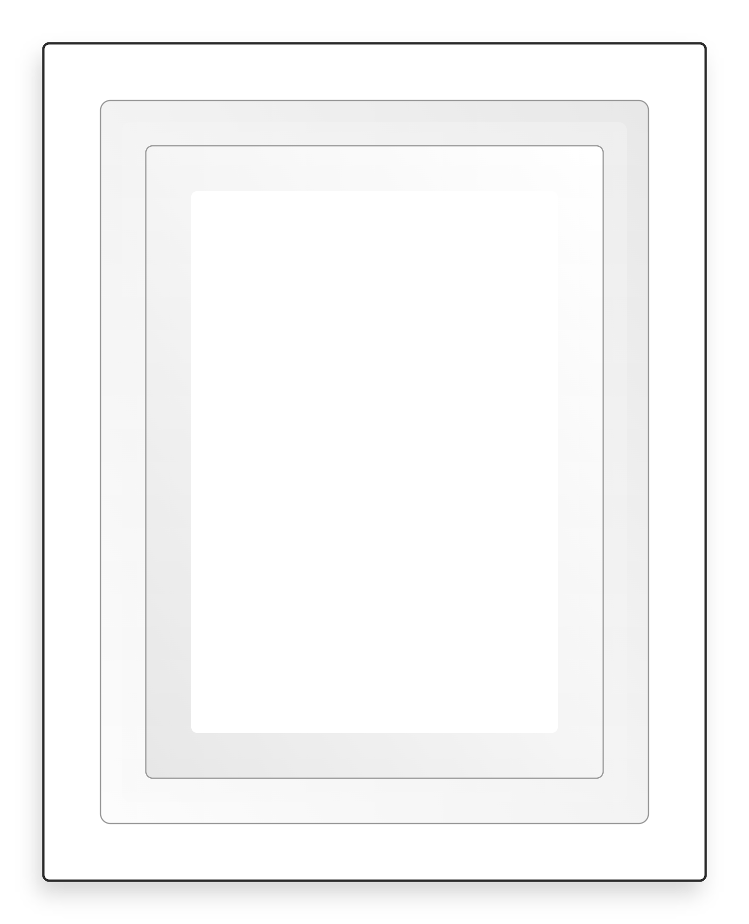 Square Raised door style