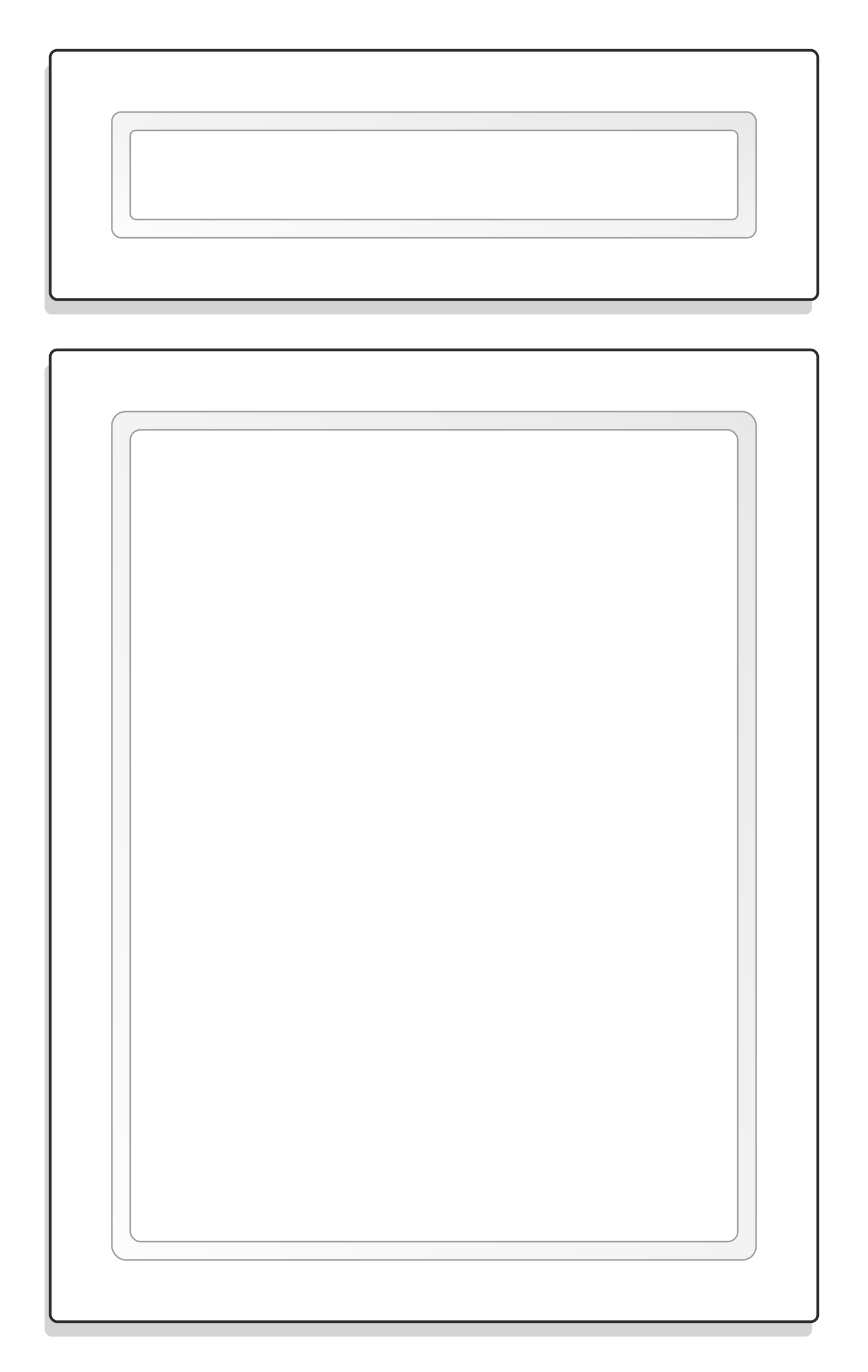 Shaker Tailored door style